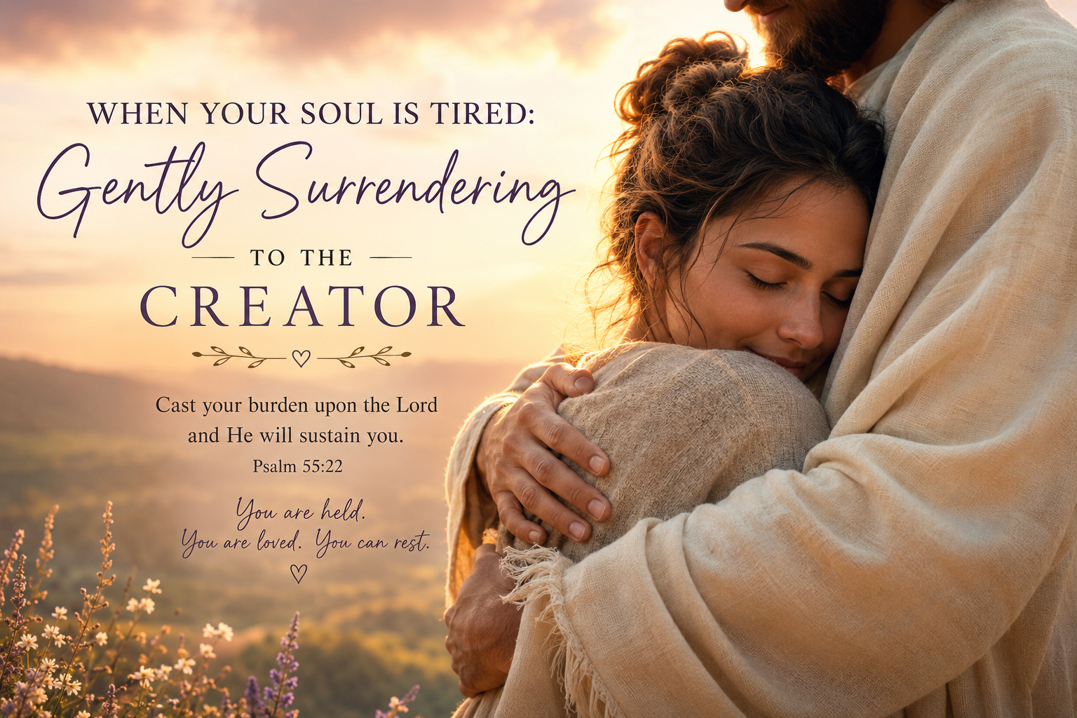 When Your Soul Is Tired: Gently Surrendering to the Creator